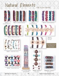 Shell, Wood, & Glass Bead Bracelets
