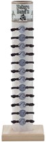 Wave Pendant On Leather Slide Knot Bracelet Assorted With Tube & Base