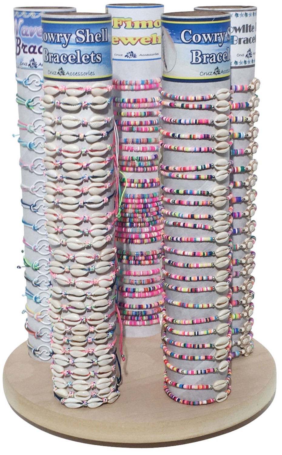5-Tube Spinner Base Display (Does Not Include Merchandise) RK0045