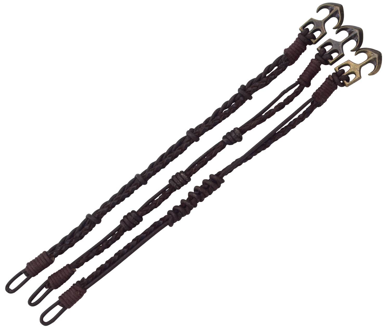 Anchor Knotted Leather Bracelet Assorted ZBR0231