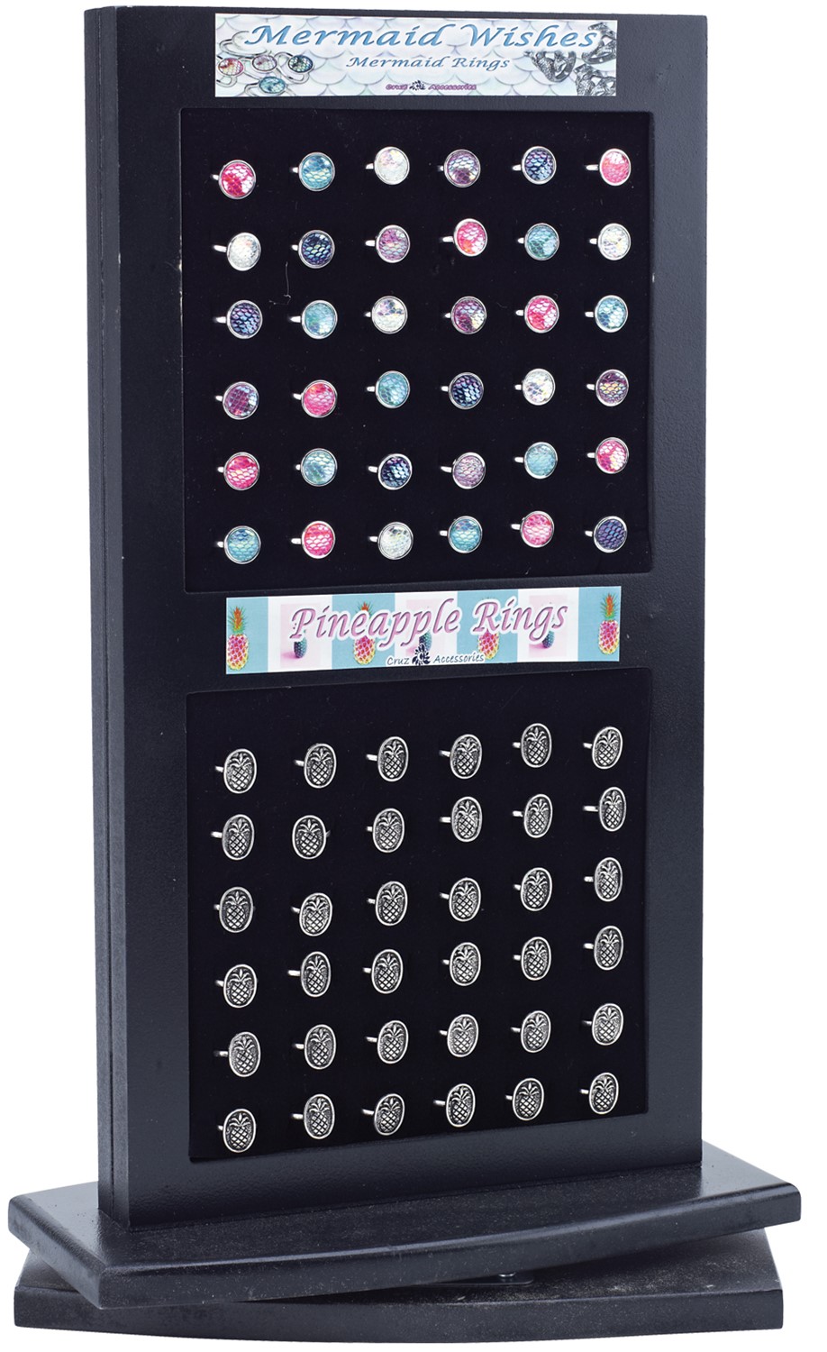 2-Sided Double Stacked 144 Piece Ring Display (Does Not Include Merchandise) RK0086