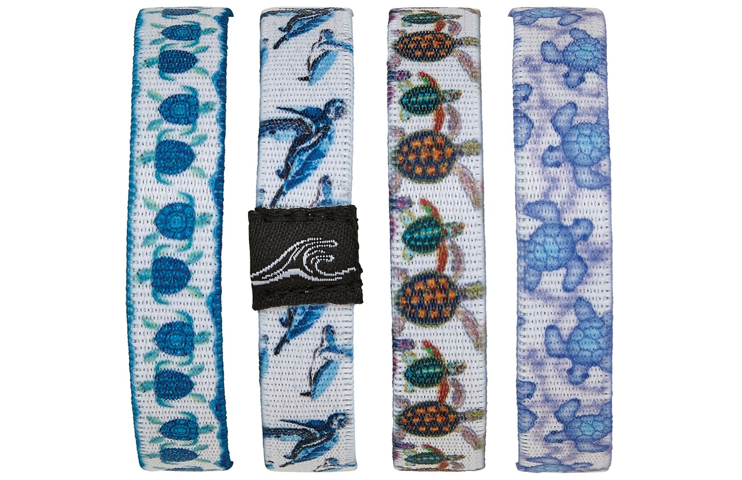 Swimming Sea Turtle Print Stretch Bracelet/Hair Band Assorted SRFBZ015