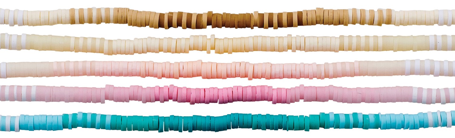 Ombre Color Tone Fimo Necklace Assorted NK1772