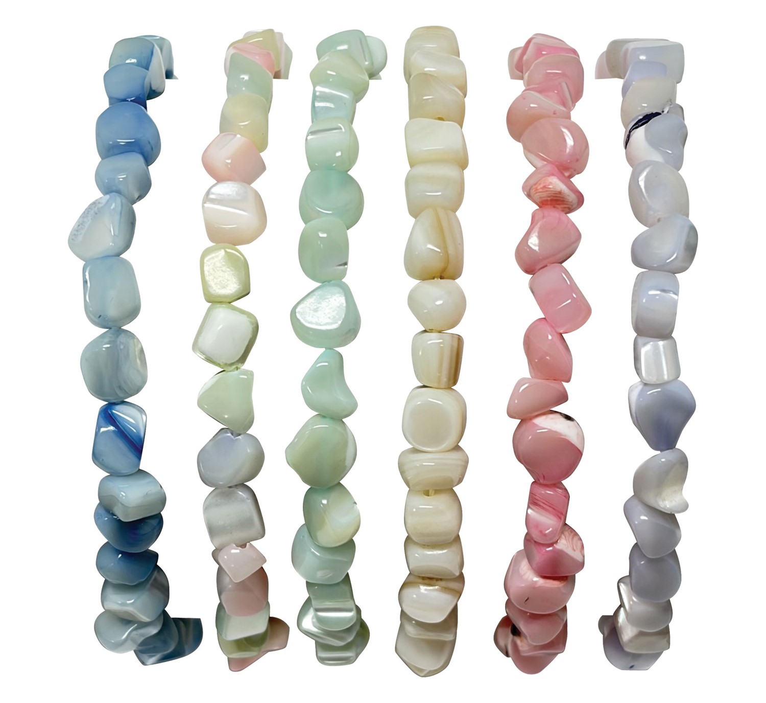 Adjustable Chip Mop Bead Bracelet BR0973