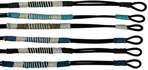 Woven Strip Detail Leather Bracelet Assorted