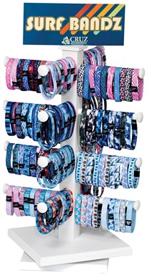 8 Dowel Square Bracelet Display (Does Not Include Merchandise)