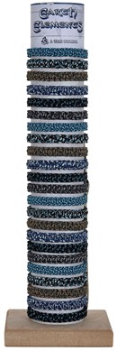 Paracord Adjustable Slide-Knot Bracelet (B) Assorted With Tube & Base