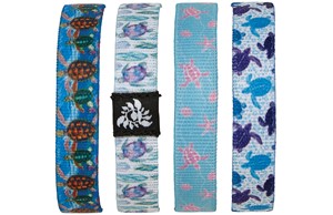 Sea Turtle Print Stretch Bracelet/Hair Band Assorted