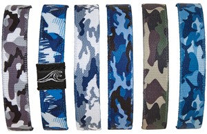 Camo Print Stretch Bracelet/Hair Band Assorted