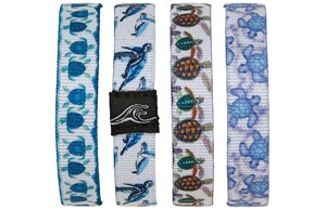 Swimming Sea Turtle Print Stretch Bracelet/Hair Band Assorted