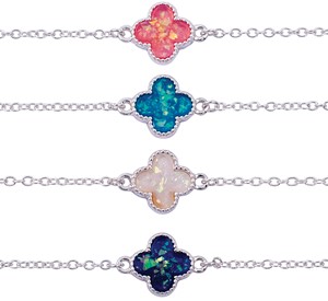 Silver Sparkle Mallory Cross Bracelet Assorted