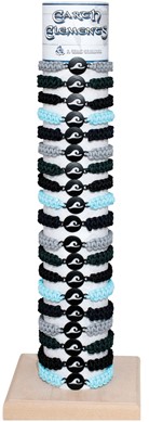 Wave Pendant On Paracord Slide Knot Bracelet Assorted With Tube & Base