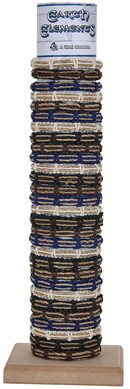 Dark Color Sailor Weave Adjustable Slide Knot Bracelet Assorted With Tube & Base