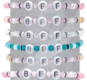 BFF With Fimo Disc Slide Knot Bracelet Assorted