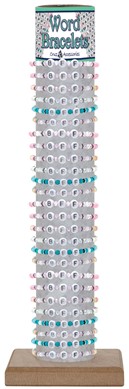 BFF With Fimo Disc Slide Knot Bracelet Assorted With Tube & Base