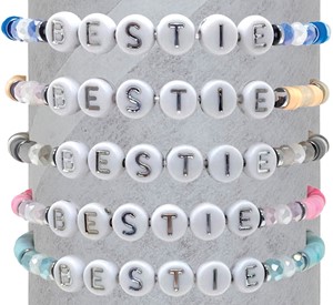 Bestie With Fimo Stretch Bracelet Assorted