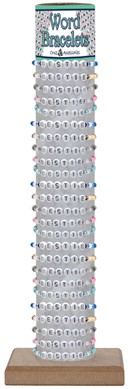 Bestie With Fimo Stretch Bracelet Assorted With Tube & Base