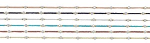 Mini Pearl and Seed Bead Anklet