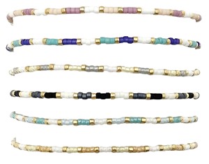 Adjustable Miyuki Bead Bracelet