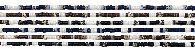 Coco Bead with Litob and Fimo Station Necklace ZNK5931