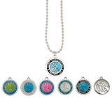 St Christopher Medallion On Silver Ball Chain Assorted Necklace