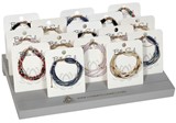 Gray Carded Jewelry Slot Display (Does Not Include Merchandise)