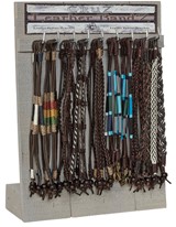 Single Side 9-Hook 108 Piece Leather Display (Does Not Include Merchandise)