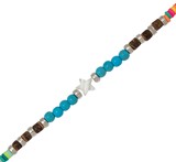 Coco Fimo Howlite With Star Pendant Necklace