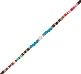 Coco Fimo Howlite With Star Pendant Anklet