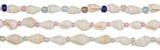 Nassau Shell With Color Bead Anklet Assorted