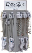 4-Sided Bracelet Display With Inner Storage (Does Not Include Merchandise)
