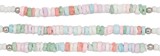 Dyed Shell Station Seed Bead Anklet Assorted
