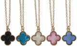 Clover Pendant Necklace Assorted