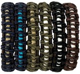 Macrame & Mesh Adjustable Slide Knot Bracelet Assorted