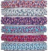 Paracord Adjustable Slide-Knot Bracelet (A) Assorted