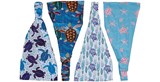 Sea Turtle Print Head Scarf Assorted