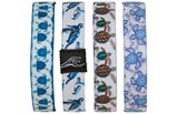 Swimming Sea Turtle Print Stretch Bracelet/Hair Band Assorted