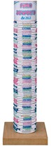 3MM Fimo Disc And Facet Bead Slide Knot Bracelet Assorted With Tube And Base