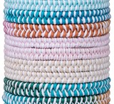 Twist Weave Braided Adjustable Slide-Knot Bracelet (A) Assorted