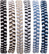 Twist Weave Braided Adjustable Slide-Knot Bracelet (B) Assorted