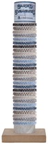 Twist Weave Braided Adj Slide-Knot Bracelet (B) Assorted With Tube & Base