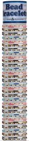 2 Strand Miyuki Bead Adjustable Slide Knot Bracelet Assorted With Tube & Base