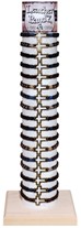 Leather And Twist Cord With Cross Pendant Adjustable Bracelet With Tube & Base