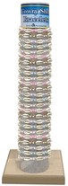 Cowry and Bead on Color Cord Adj Slide Knot Bracelet Assorted With Tube & Base