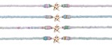 Dyed Litob With Howlite Starfish Pendant Necklace Assorted