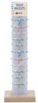 2 Strand Beaded With Dolphin Pendant Bracelet Assorted With Tube & Base
