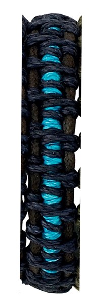 Macrame mesh slide knot bracelet