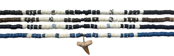 Coco with Litob & Fimo Station Shark Tooth Necklace