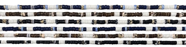 Coco Bead with Litob and Fimo Station Necklace