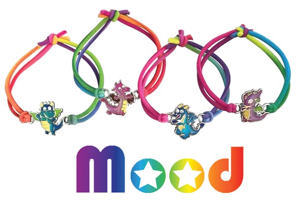 Assorted Mood Dragon Pendant Bracelet Assorted